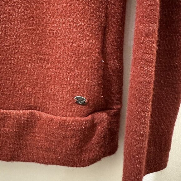 2/$30 American Eagle Outfitters Cross Back Cutout Sweatshirt M Cozy Casual Boho - Picture 4 of 8